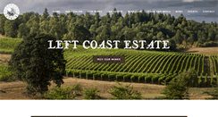 Desktop Screenshot of leftcoastwine.com